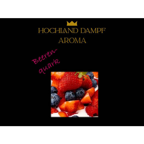 Hochland Dampf Beerenquark 10ml Aroma MHD+