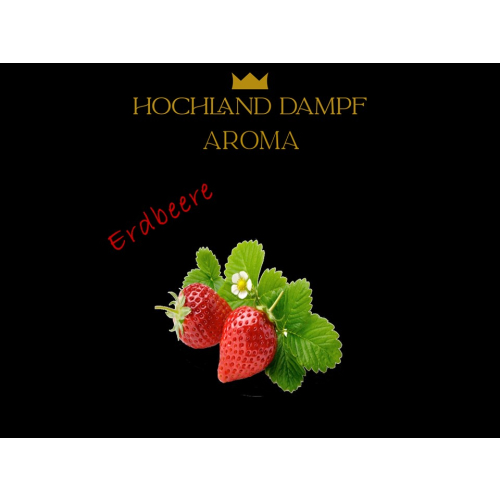 Hochland Dampf Erdbeere 10ml Aroma MHD+